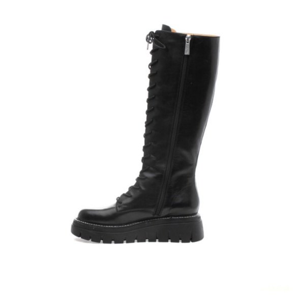 JSlide Tully black leather boot - Picture 2 of 5